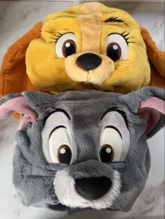 【美品】 ディズニー わんわん物語 ファンキャップ　トランプ　レディ