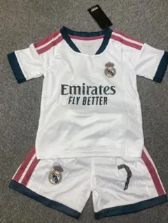 150cmレアル・マドリード新モデルロナウド　子供サッカーシャツセットのサムネイル