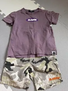 XLARGE キッズ Tシャツとショーツ セット 90のサムネイル