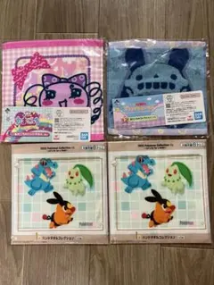 コンビニ　くじ　たまごっち ポケモン ハンドタオル セット