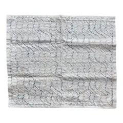 ホビーラホビーレ 波模様 刺し子完成品