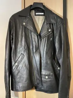 ダブルライダース ブラック レザージャケット　メンズ　アウター　ジャケット