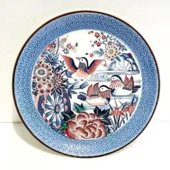 【和】古美術　四日市　萬古　大皿 金襴 古伊万里 7号皿（化粧箱入り）FOURGRACEオリジナル ｜ 四季