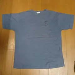 Areeam マリン刺繍 半袖Tシャツ ブルーのサムネイル