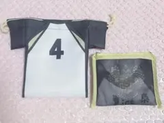 ハイキュー　サンキューマート　エコバッグ　ポーチ　梟谷