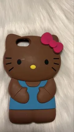 ハローキティ iPhoneSE シリコンケース