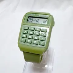 【入手困難】TIMEX タイメックス カリキュレーター デジタル グリーン 電卓