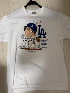 大谷翔平×デコピン Tシャツ Lサイズ
