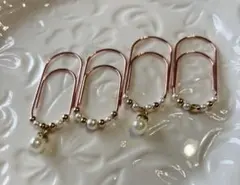 大きめペーパークリップ　バインダー貯金 Saving ピンクゴールド No.12