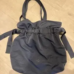 値下げしました！！LANVIN グレー ナイロン トートバッグ