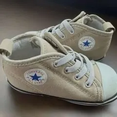 美品　CONVERSE ALL STAR ベージュ スニーカー　14.5