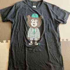 BEAMS 黒Tシャツ bearプリント