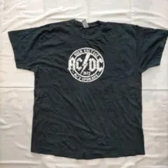 AC/DC Tシャツ ブラック バンドT XL