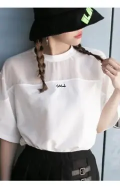 doublefocus(ダブルフォーカス)レディース白TシャツカットソーSサイズ