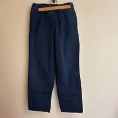 MUJI デニム イージーパンツ ネイビー Mのサムネイル