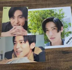 SnowMan 目黒蓮 公式写真　厚紙