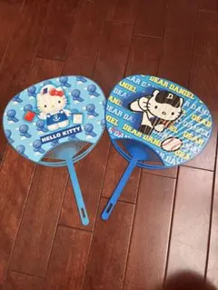 Hello Kitty Dear Daniel うちわ 2枚セットのサムネイル
