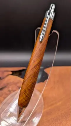 781超極上 黄花梨 変わり杢 木軸シャーペン ボールペン 13000円 - メルカリ