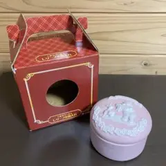 非売品 未使用 平成レトロ ディズニー プーさん 陶器 小物入れ ピンク 希少