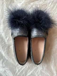 Keds katbspadeケイトスペード スニーカー スパンコールリアルファー