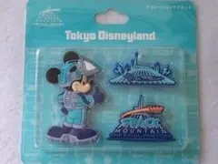 Y【未使用】ディズニーランド　スペースマウンテン　デコレーションマグネット