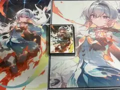 サンパン　崩壊スターレイル　スリーブ　プレイマット　ホタル 崩壊スターレイル ホタル スリーブ プレイマット セット 【sanp