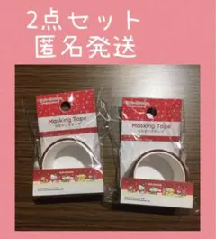 サンリオキャラクターズ　キティ　ダイソー　クリスマス　マスキングテープ　2点