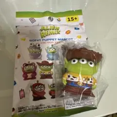 ソフビパペットマスコット リトルグリーンメン