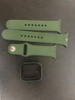 Apple Watch series 7バンド カバー セット グリーン付属品