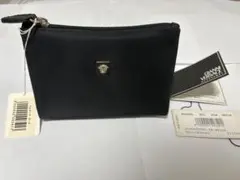 新品 タグ付き VERSACE ヴェルサーチ 黒 ポーチ ノベルティ】 ヴェルサーチ VERSACE ポーチ - 【BLANC LAPIN