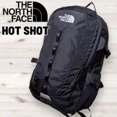 美品⭐︎ ノースフェイス HOT SHOT ホットショット リュック ブラック