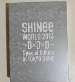 SHINee WORLD 2016 DxDxD 初回限定盤　ブルーレイ2枚組