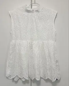 グラマラスガーデン　ノースリーブ コットンレース