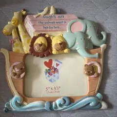 Noah's Ark フォトフレーム 動物デザインのサムネイル