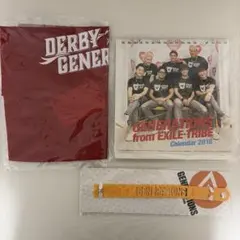 GENERATIONS 卓上カレンダー ラバーブレスレット トートバッグ セット
