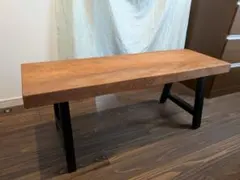 希少」アンティーク 一枚板の長机 183cm 折りたたみテーブル デスク