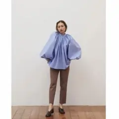 ランデブー　RANDEBOO　バルーンボリュームシャツ