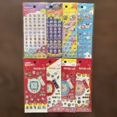 たまごっち　キラキラシール　プチプチシール　全８種　コンプ