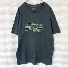ミスタージュンコ 半袖 Tシャツ M グレー 迷彩柄 和柄 ヴィンテージのサムネイル