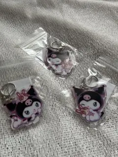 宇佐美 コラボ うさっぴぃ クロミ アクリルスタンドキーホルダー 3個セット