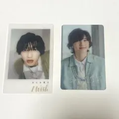 なにわ男子道枝駿佑くんのアクリルトレカセット　1部変更