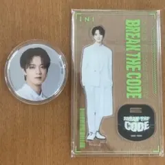 INI佐野雄大 BTCアクスタ 缶バッヂ