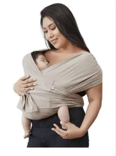 Konny 抱っこ紐 ベージュ 収納袋付き　XS