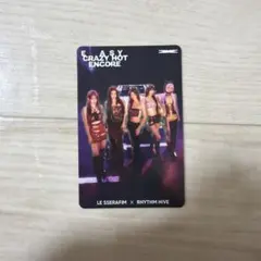 【コード未使用】LE SSERAFIM 東京ドーム 限定 リズムハイブ トレカ