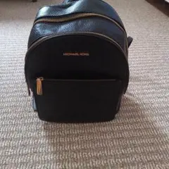 MICHAEL KORS 黒 レザー リュック