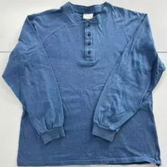 L.G.B. ルグランブルー ヘンリーネック ロンT ヴィンテージ加工 HYDE 