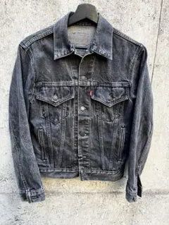 90's levi's 70503 02 先染め ブラック デニム ジャケット - メルカリ