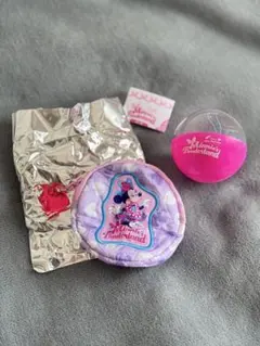 カプセルトイ　ミニー　ポーチ　ミニパル　ミニーのファンダーランド