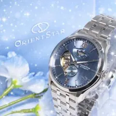 オリエントスター ORIENT パワーリザーブ 自動巻 裏スケ 腕時計 K225 