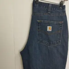 カーハート 36☓34 ジーンズ ジーパン デニムパンツ ブルーのサムネイル
